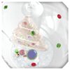 Addobbo a forma di palla con albero e pupazzo di neve “Holiday Cheers”