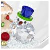 Addobbo a forma di palla con albero e pupazzo di neve “Holiday Cheers”