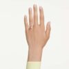 Anello con motivo Idyllia, tagli misti, cuore, rosa, finitura in metalli misti Anello con motivo Idyllia, tagli misti, cuore, rosa, finitura in metalli misti