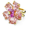 Anello da cocktail Idyllia Flower, rosa, placcato oro Anello da cocktail Idyllia Flower, rosa, placcato oro