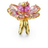 Anello da cocktail Idyllia Flower, rosa, placcato oro Anello da cocktail Idyllia Flower, rosa, placcato oro