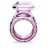Anello da cocktail Lucent con taglio ottagonale, rosa Anello da cocktail Lucent con taglio ottagonale, rosa