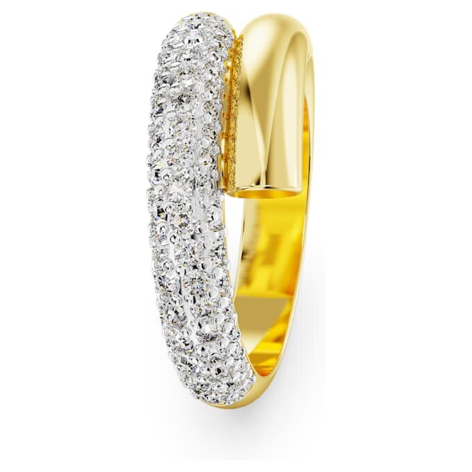 Anello Dextera bianco, placcato in oro Anello Dextera bianco, placcato in oro