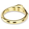 Anello Dextera con tagli misti, bianco, placcato oro
