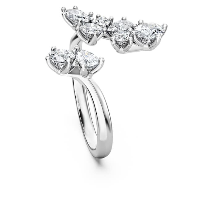 Anello Galaxy Bypass con diamanti sintetici da 1,25 carati in totale, forme miste, oro bianco 14K Anello Galaxy Bypass con diamanti sintetici da 1,25 carati in totale, forme miste, oro bianco 14K