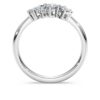 Anello Galaxy con diamanti sintetici 0,43 carati in totale, forme miste, argento sterling