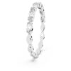 Anello Matrix Vittore con taglio marquise, bianco, placcato in rodio Anello Matrix Vittore con taglio marquise, bianco, placcato in rodio