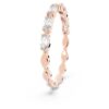 Anello Matrix Vittore con taglio marquise, bianco, placcato oro rosa Anello Matrix Vittore con taglio marquise, bianco, placcato oro rosa
