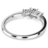 Anello Stilla Attract con taglio rotondo, bianco, finitura argento Anello Stilla Attract con taglio rotondo, bianco, finitura argento