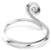 Bracciale Ariana Grande X Swarovski con perla di cristallo, taglio baguette, bianco, placcato in rodio Bracciale Ariana Grande X Swarovski con perla di cristallo, taglio baguette, bianco, placcato in rodio