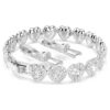 Bracciale Ariana Grande X Swarovski con tagli misti, cuori, bianco, placcato in rodio Bracciale Ariana Grande X Swarovski con tagli misti, cuori, bianco, placcato in rodio