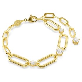 Bracciale Constella bianco, placcato oro