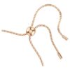 Bracciale Constella con perla di cristallo, taglio rotondo, bianco, placcato oro rosa