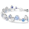 Bracciale Constella con tagli misti, blu, placcato in rodio Bracciale Constella con tagli misti, blu, placcato in rodio