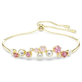 Bracciale Constella con tagli misti, multicolore, placcato oro Bracciale Constella con tagli misti, multicolore, placcato oro