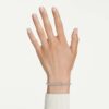 Bracciale Dextera con taglio rotondo, bianco, acciaio inossidabile Bracciale Dextera con taglio rotondo, bianco, acciaio inossidabile