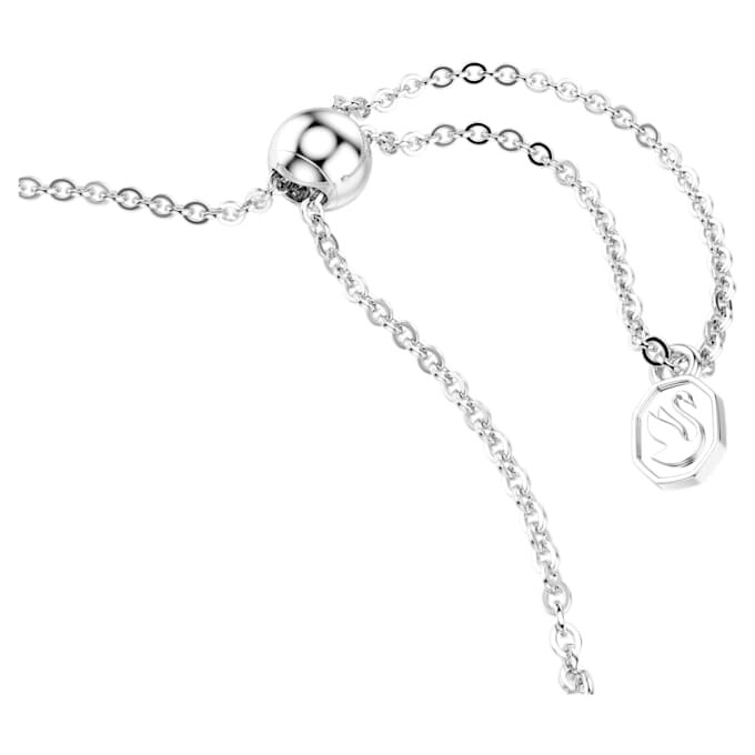 Bracciale Dextera con taglio rotondo, bianco, acciaio inossidabile Bracciale Dextera con taglio rotondo, bianco, acciaio inossidabile