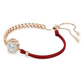 Bracciale Drago e Fenice Artiglio di drago, rosso, finitura in metalli misti Bracciale Drago e Fenice Artiglio di drago, rosso, finitura in metalli misti