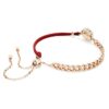 Bracciale Drago e Fenice Artiglio di drago, rosso, finitura in metalli misti