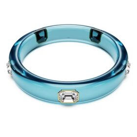 Bracciale Dulcis con taglio ottagonale, blu, placcato oro Bracciale Dulcis con taglio ottagonale, blu, placcato oro