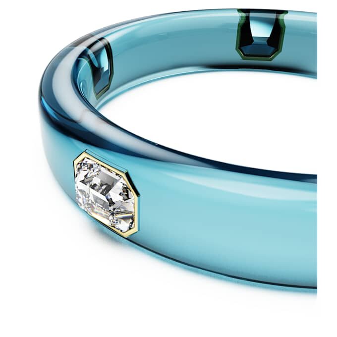 Bracciale Dulcis con taglio ottagonale, blu, placcato oro Bracciale Dulcis con taglio ottagonale, blu, placcato oro