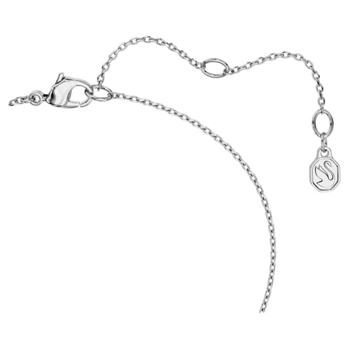 Bracciale Eternity con diamanti sintetici 0,5 ct totali, a forma di cuore, argento sterling Bracciale Eternity con diamanti sintetici 0,5 ct totali, a forma di cuore, argento sterling