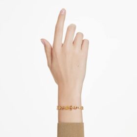 Bracciale Gema con tagli misti, giallo, placcato in oro Bracciale Gema con tagli misti, giallo, placcato in oro