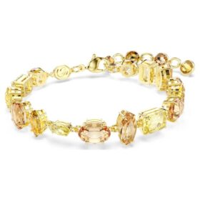 Bracciale Gema con tagli misti, giallo, placcato in oro Bracciale Gema con tagli misti, giallo, placcato in oro