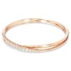 Bracciale Hyperbola bianco, placcato in oro rosa Bracciale Hyperbola bianco, placcato in oro rosa