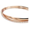 Bracciale Hyperbola bianco, placcato in oro rosa Bracciale Hyperbola bianco, placcato in oro rosa