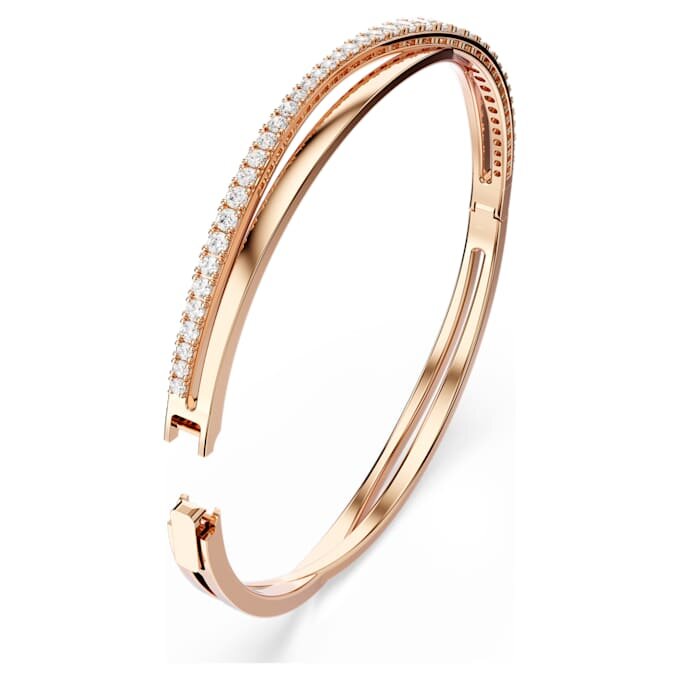 Bracciale Hyperbola bianco, placcato in oro rosa Bracciale Hyperbola bianco, placcato in oro rosa