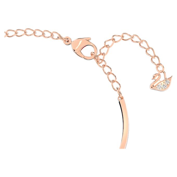 Bracciale Hyperbola con simbolo dell’Infinity e cuore, bianco, finitura in metalli misti Bracciale Hyperbola con simbolo dell’Infinity e cuore, bianco, finitura in metalli misti