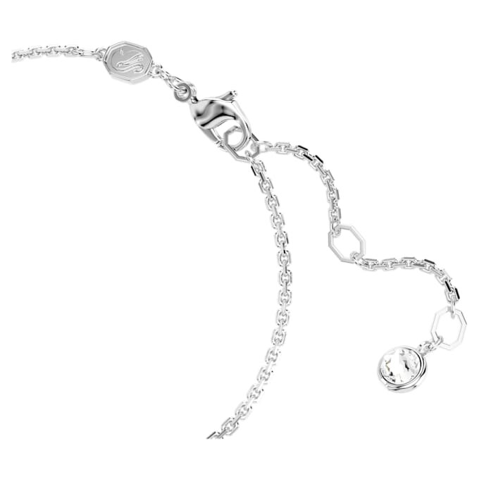 Bracciale Hyperbola Infinity, bianco, placcato in rodio Bracciale Hyperbola Infinity, bianco, placcato in rodio