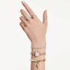 Bracciale Idyllia con perla di cristallo, bianco, placcato oro Bracciale Idyllia con perla di cristallo, bianco, placcato oro