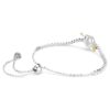 Bracciale Idyllia con tagli misti, cuore con freccia, bianco, placcato in rodio Bracciale Idyllia con tagli misti, cuore con freccia, bianco, placcato in rodio