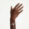 Bracciale Idyllia con tagli misti, freccia, bianco, placcato in rodio Bracciale Idyllia con tagli misti, freccia, bianco, placcato in rodio