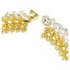 Bracciale Idyllia con taglio ovale, bianco, placcato oro Bracciale Idyllia con taglio ovale, bianco, placcato oro