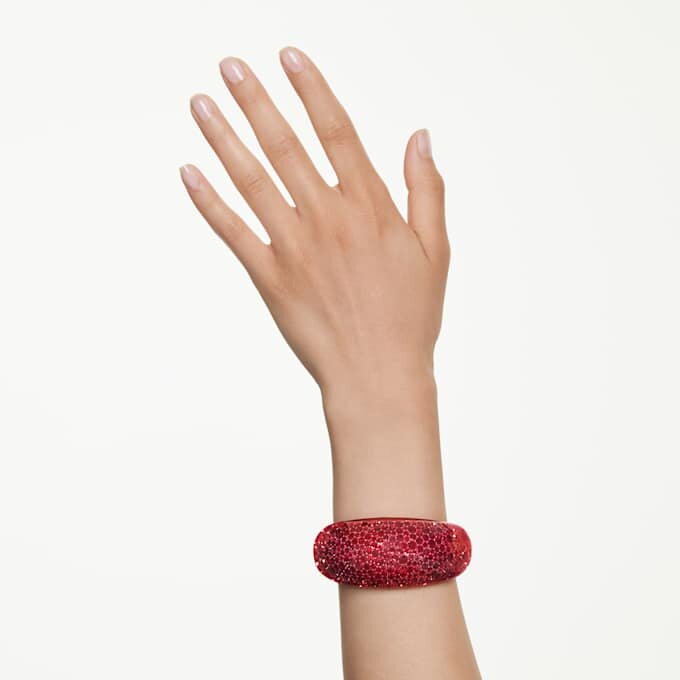 Bracciale Idyllia rosso, placcato in oro Bracciale Idyllia rosso, placcato in oro