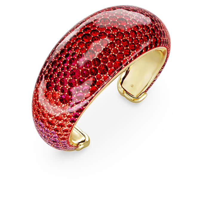 Bracciale Idyllia rosso, placcato in oro Bracciale Idyllia rosso, placcato in oro