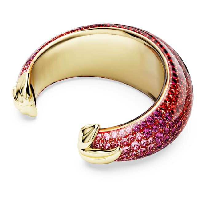Bracciale Idyllia rosso, placcato in oro Bracciale Idyllia rosso, placcato in oro