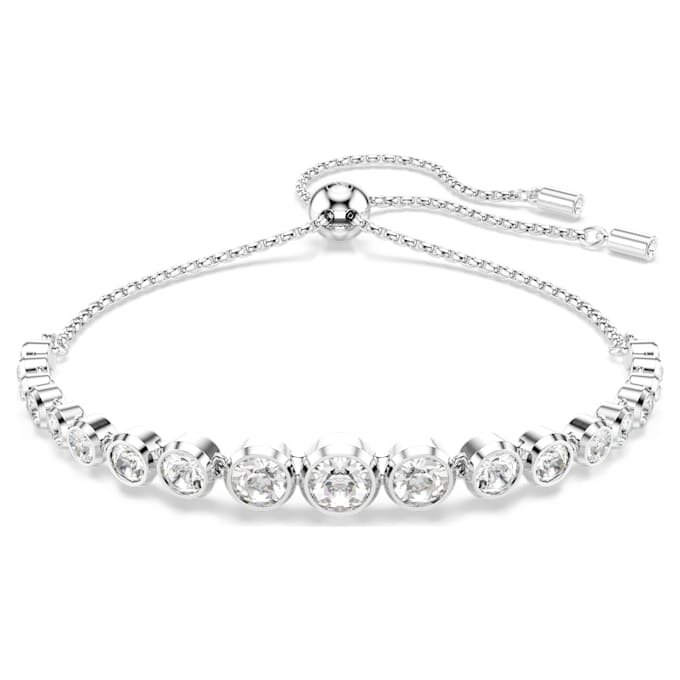 Bracciale Imber con cristalli misti a taglio rotondo, bianco, placcato in rodio Bracciale Imber con cristalli misti a taglio rotondo, bianco, placcato in rodio