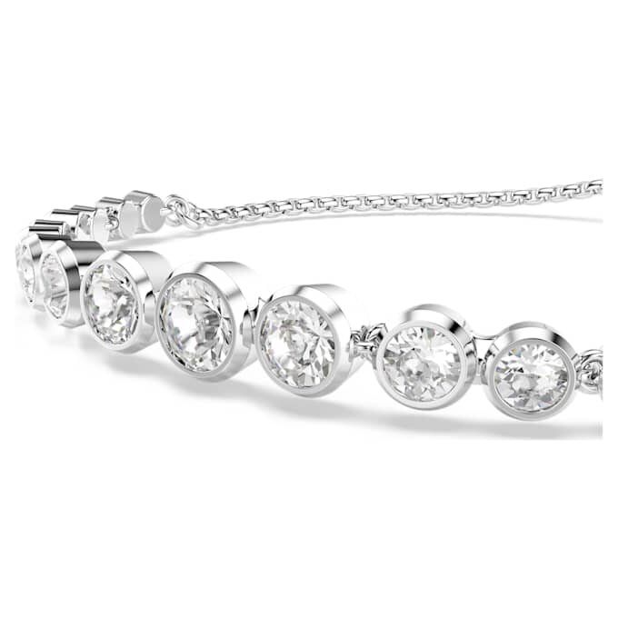 Bracciale Imber con cristalli misti a taglio rotondo, bianco, placcato in rodio Bracciale Imber con cristalli misti a taglio rotondo, bianco, placcato in rodio