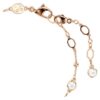 Bracciale Imber con taglio rotondo, bianco, placcato oro rosa Bracciale Imber con taglio rotondo, bianco, placcato oro rosa