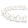 Bracciale Matrix con perle di cristallo, bianco, placcato in rodio Bracciale Matrix con perle di cristallo, bianco, placcato in rodio