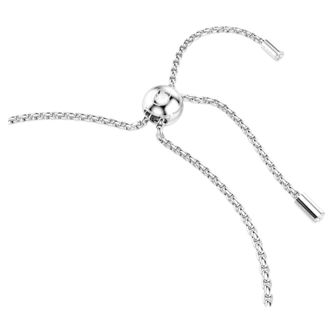 Bracciale Matrix con sfumatura di tagli rotondi, bianco, placcato in rodio Bracciale Matrix con sfumatura di tagli rotondi, bianco, placcato in rodio