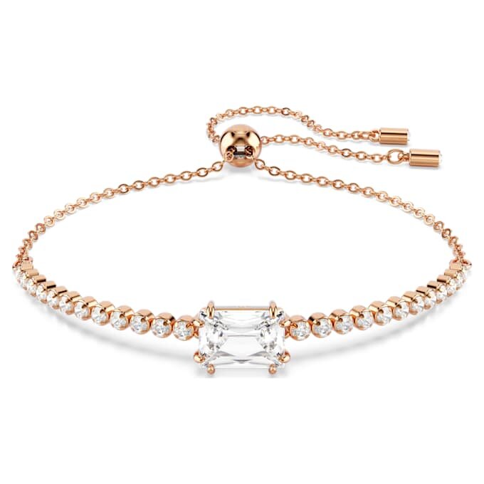 Bracciale Matrix con tagli misti, bianco, placcato in oro rosa Bracciale Matrix con tagli misti, bianco, placcato in oro rosa