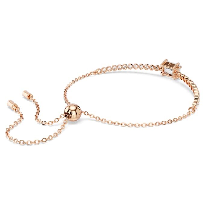 Bracciale Matrix con tagli misti, bianco, placcato in oro rosa Bracciale Matrix con tagli misti, bianco, placcato in oro rosa