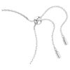 Bracciale Matrix con taglio a baguette, nodo, bianco, placcato in rodio Bracciale Matrix con taglio a baguette, nodo, bianco, placcato in rodio