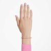 Bracciale Matrix con taglio baguette, forma ottagonale, rosa, placcato oro Bracciale Matrix con taglio baguette, forma ottagonale, rosa, placcato oro
