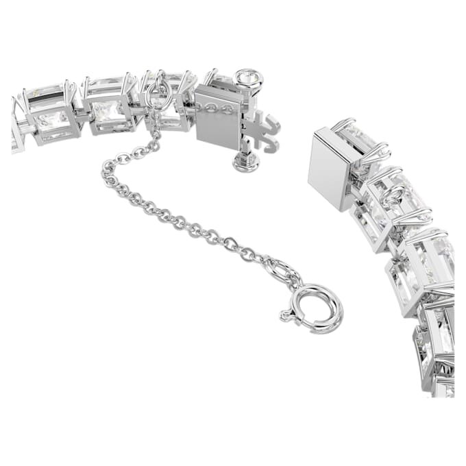 Bracciale Matrix Tennis bianco, placcato in rodio Bracciale Matrix Tennis bianco, placcato in rodio